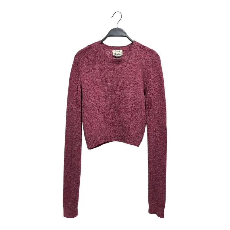 Cotton Sweaters for Everyday Wear -Acne Studios/Sweater/XS/Wool/PNK/