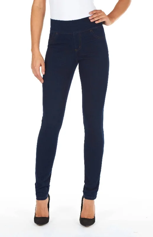 Love Pull-On Slim Ankle Jegging In Indigo